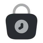 Bag Timer SVG Icon